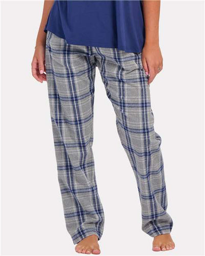 Boxercraft BW6620 Oxford Heather/ Navy Kingston — on model front