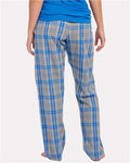 Boxercraft BW6620 Oxford Heather/ Royal Kingston — on model back