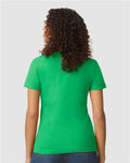 Gildan 65000L Irish Green — on model back