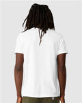 BELLA + CANVAS 3001ECO White — on model back