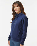 Adidas A1002 Collegiate Navy — on model side