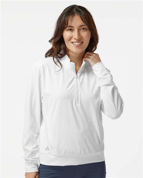 Adidas A1002 White — on model front
