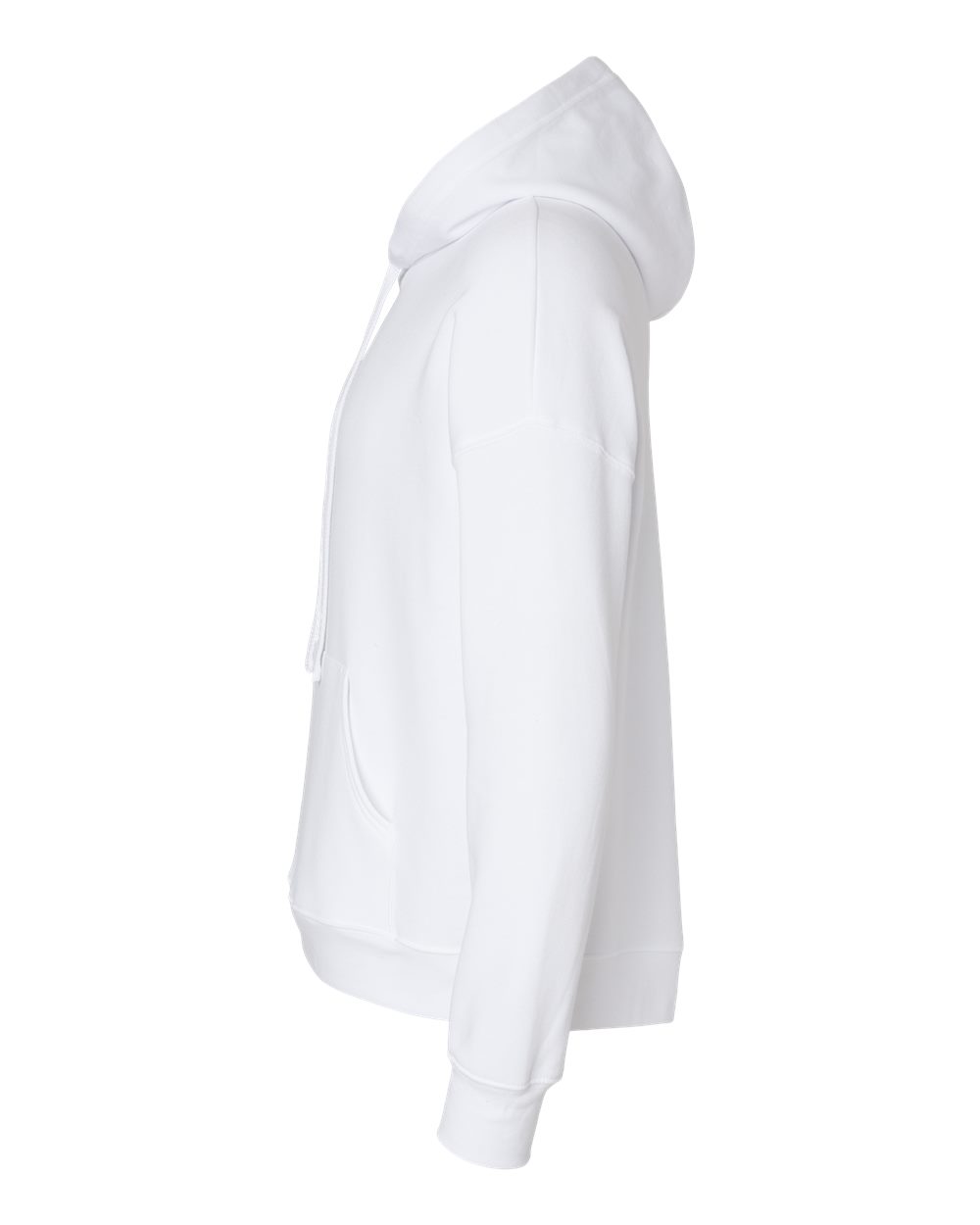 Unisex Sponge Fleece Pullover DTM Hoodie - White