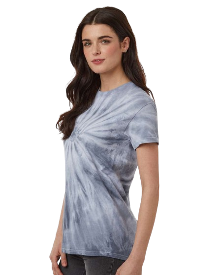 Cyclone Pinwheel Short Sleeve T-Shirt - Silver