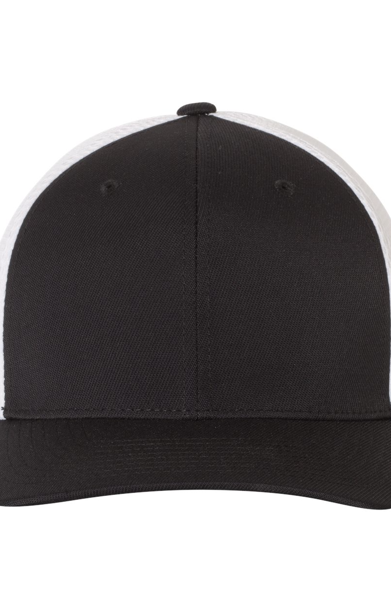 Unisex Ultrafibre and Airmesh Cap - Black / White