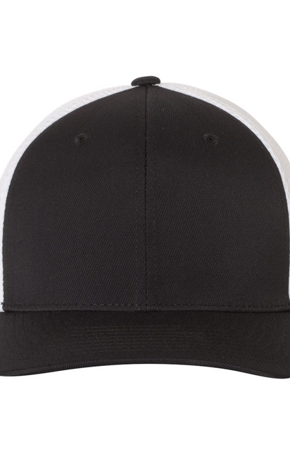 Unisex Ultrafibre and Airmesh Cap - Black / White