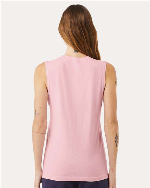 BELLA + CANVAS 3483 Pink — on model back
