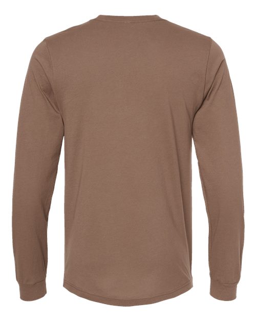 BELLA + CANVAS 3501 Vintage Brown — back