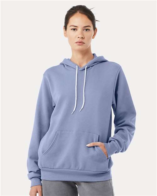 BELLA + CANVAS 3719 Lavender Blue — on model front