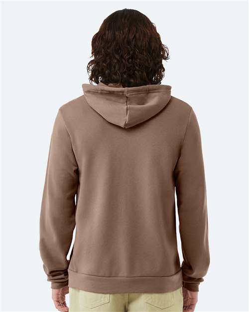 BELLA + CANVAS 3739 Vintage Brown — on model back