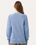 BELLA + CANVAS 3901 Lavender Blue — on model back
