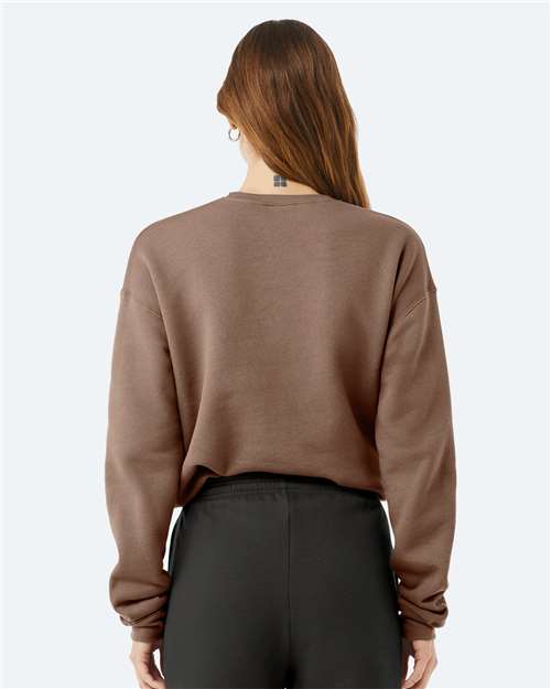 BELLA + CANVAS 3945 Vintage Brown — on model back