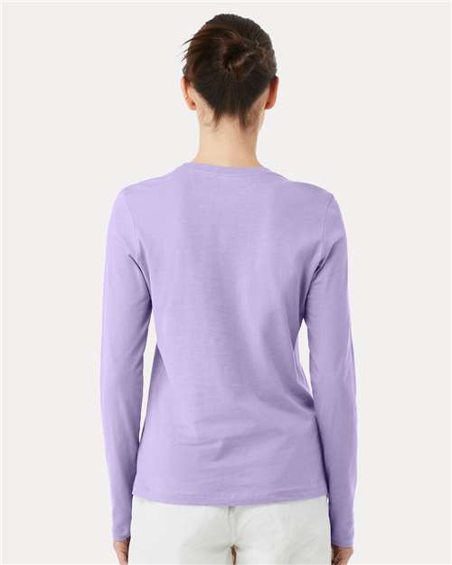 BELLA + CANVAS 6500 Dark Lavender — on model back