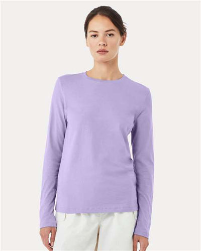 BELLA + CANVAS 6500 Dark Lavender — on model front