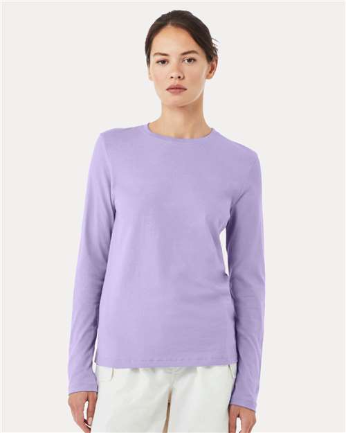 BELLA + CANVAS 6500 Dark Lavender — on model front