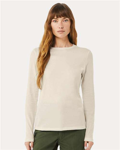 BELLA + CANVAS 6500 Heather Dust — on model front