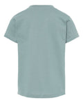 BELLA + CANVAS 3001T Dusty Blue — back