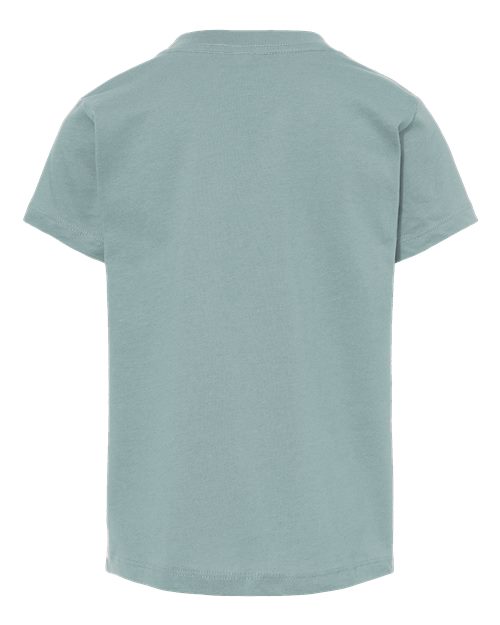 BELLA + CANVAS 3001T Dusty Blue — back