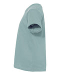 BELLA + CANVAS 3001T Dusty Blue — direct side