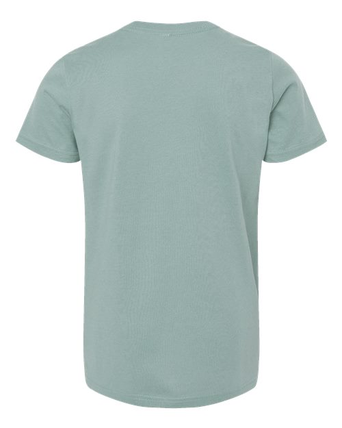 BELLA + CANVAS 3001Y Dusty Blue — back