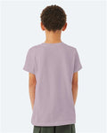 BELLA + CANVAS 3001Y Light Violet — on model back