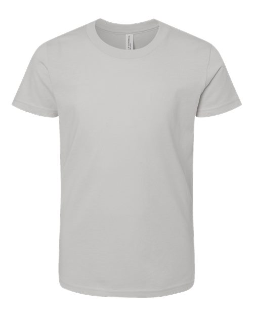 BELLA + CANVAS 3001Y Solid Athletic Grey — front