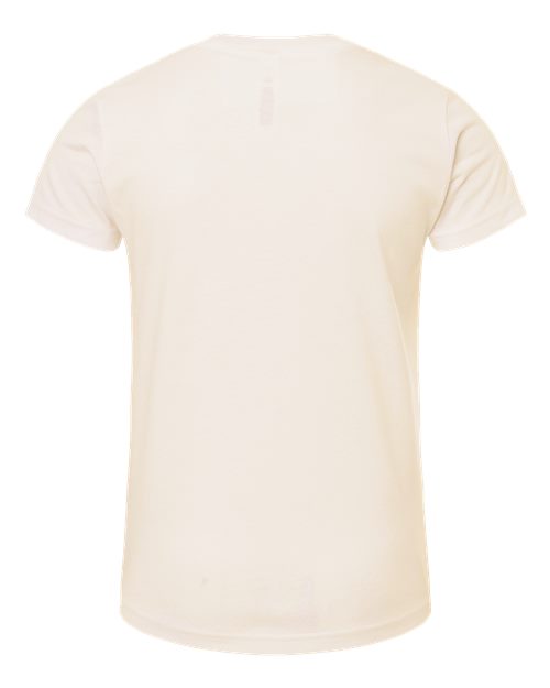 BELLA + CANVAS 3001YCVC Heather Natural — back