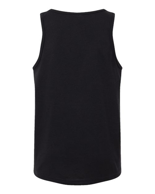BELLA + CANVAS 3480YCVC Solid Black Blend — back