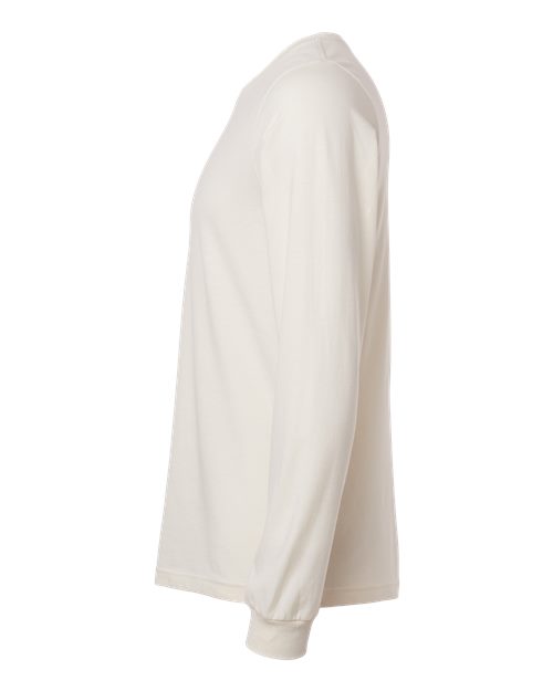 BELLA + CANVAS 3501CVC Heather Natural — direct side