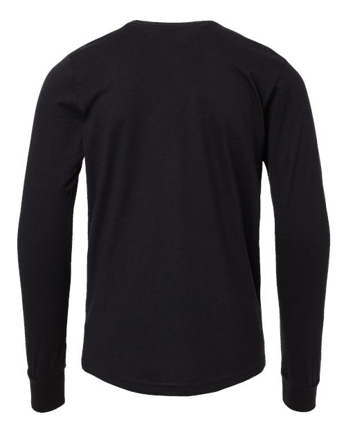 BELLA + CANVAS 3501YCVC Solid Black Blend — back