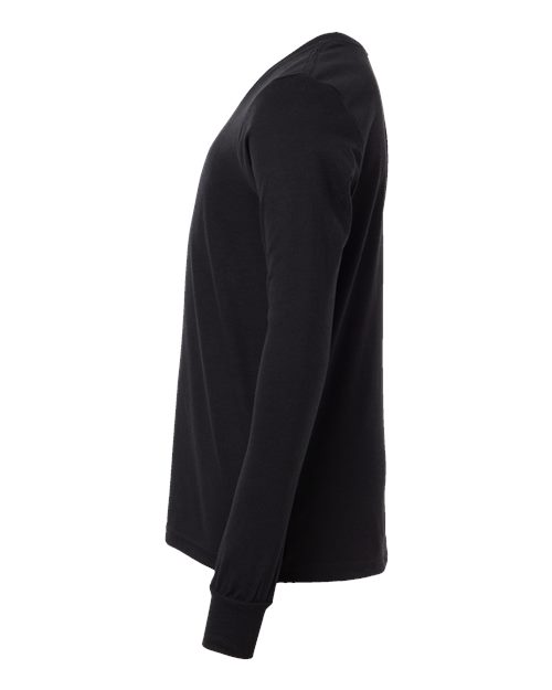 BELLA + CANVAS 3501YCVC Solid Black Blend — direct side