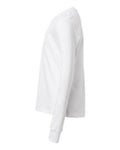 BELLA + CANVAS 3501YCVC Solid White Blend — direct side
