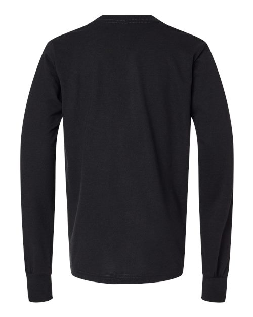 BELLA + CANVAS 3513Y Solid Black Triblend — back