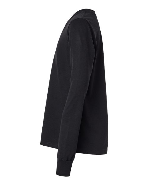 BELLA + CANVAS 3513Y Solid Black Triblend — direct side