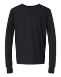 BELLA + CANVAS 3513Y Solid Black Triblend — front