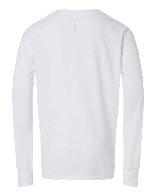 BELLA + CANVAS 3513Y Solid White Triblend — back