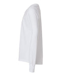 BELLA + CANVAS 3513Y Solid White Triblend — direct side