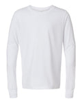 BELLA + CANVAS 3513Y Solid White Triblend — front