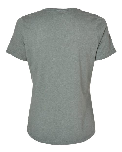 BELLA + CANVAS 6400CVC Heather Blue Storm — back