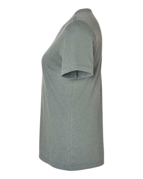 BELLA + CANVAS 6400CVC Heather Blue Storm — direct side