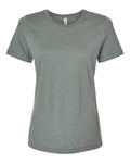 BELLA + CANVAS 6400CVC Heather Blue Storm — front