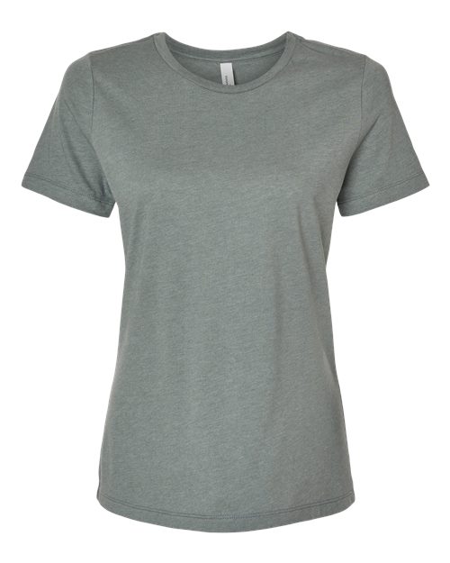 BELLA + CANVAS 6400CVC Heather Blue Storm — front