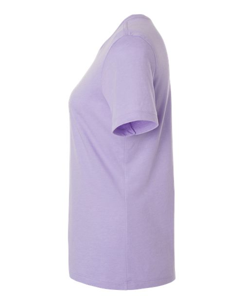 BELLA + CANVAS 6400CVC Heather Dark Lavender — direct side