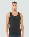 BELLA + CANVAS 3480CVC Dark Grey Heather — on model front
