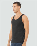 BELLA + CANVAS 3480CVC Dark Grey Heather — on model side