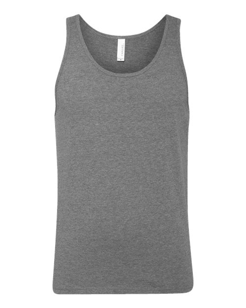 BELLA + CANVAS 3480CVC Deep Heather — front