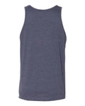 BELLA + CANVAS 3480CVC Heather Navy — back