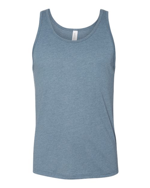 BELLA + CANVAS 3480CVC Heather Slate — front