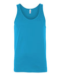 BELLA + CANVAS 3480CVC Neon Blue — front