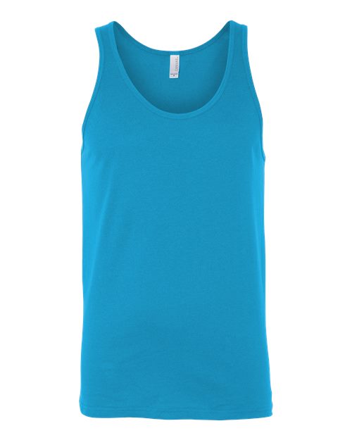 BELLA + CANVAS 3480CVC Neon Blue — front